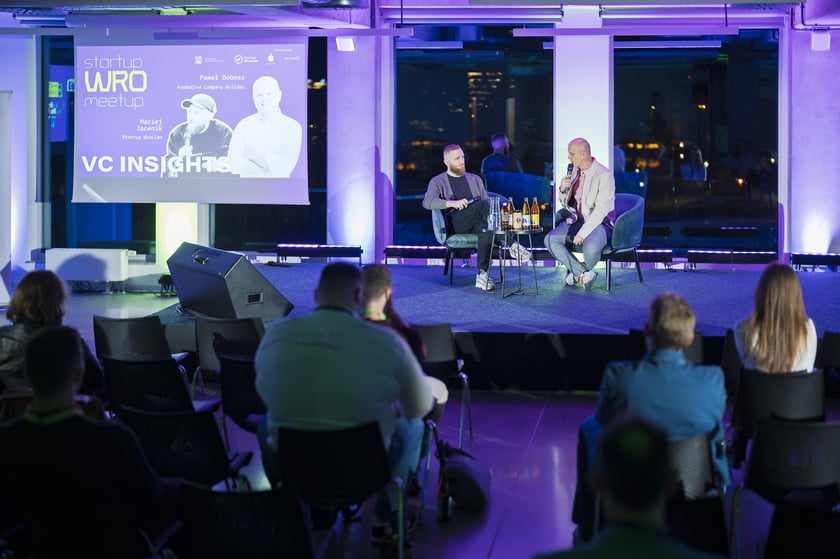 Uczestnicy 11. edycji Startup WRO Meetup.