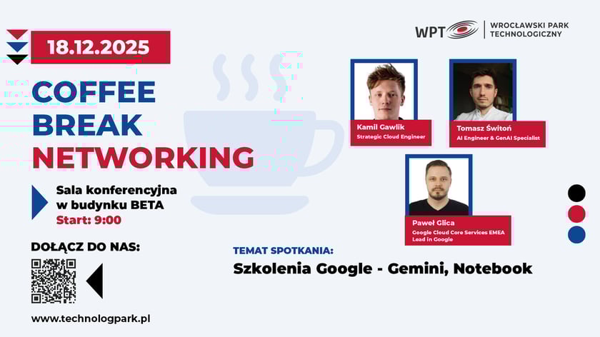 Coffee Break Networking w WPT, 18 grudnia 2025 r.