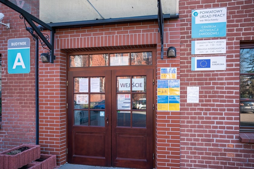 Powiatowy Urząd Pracy we Wrocławiu, punkt informacyjny dla przyjeżdżających z Ukrainy