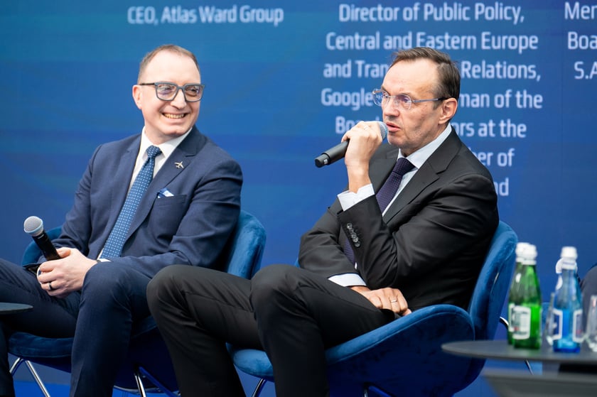 Drugi dzień konferencji East x West Forum w Pawilonie Czterech Kopuł we Wrocławiu (9 kwietnia 2026 r.).