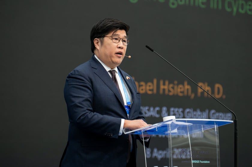 Drugi dzień konferencji East x West Forum w Pawilonie Czterech Kopuł we Wrocławiu (9 kwietnia 2026 r.).