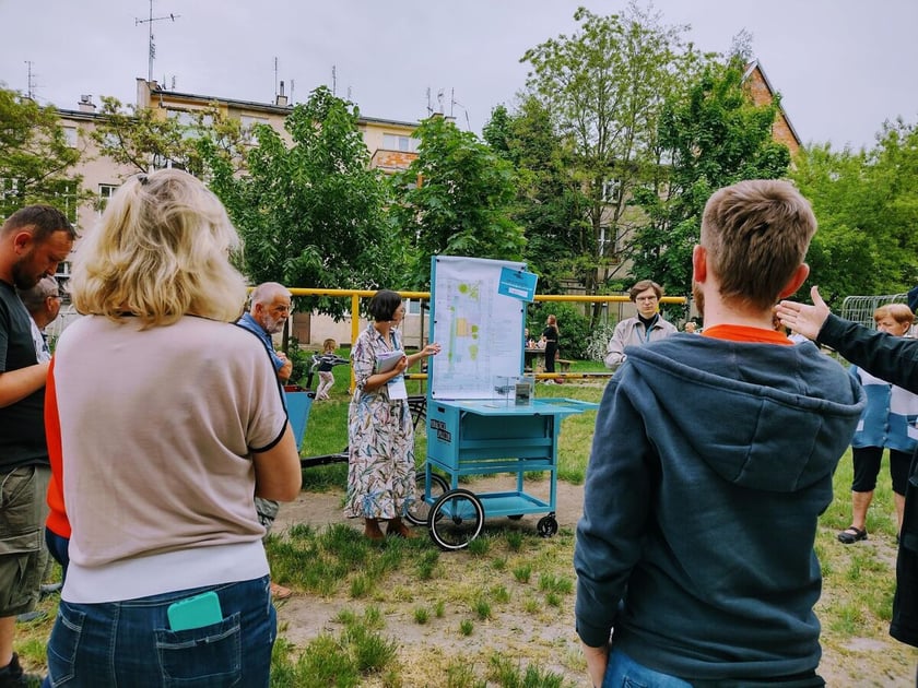 konsultacje podwórka przy ulicy Struga we Wrocławiu