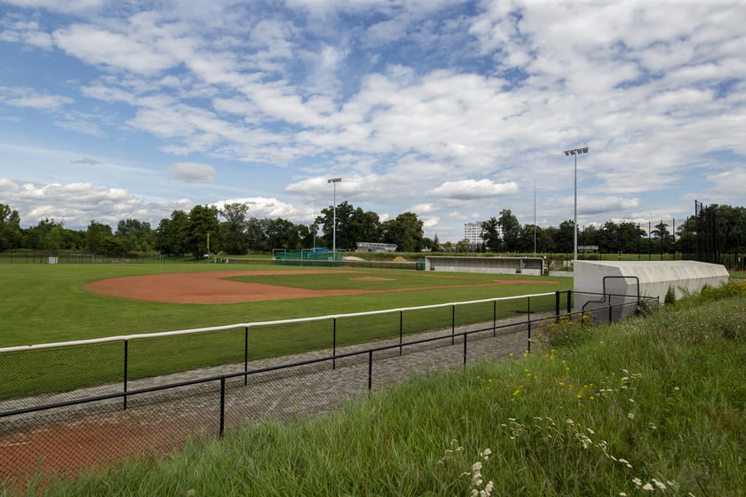 Zakrzów, boisko do baseballa