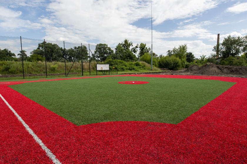 Zakrzów, boisko do baseballa