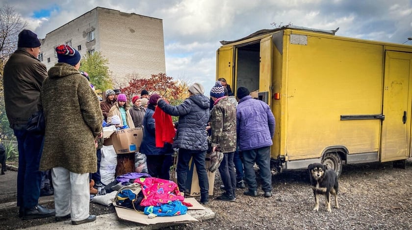 Mikołaj z Kramatorska. Donbas, grudzień 2022