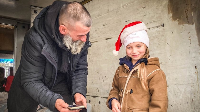 Mikołaj z Kramatorska. Donbas, grudzień 2022