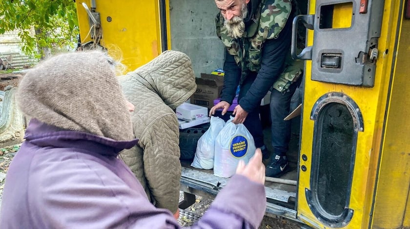 Mikołaj z Kramatorska. Donbas, grudzień 2022