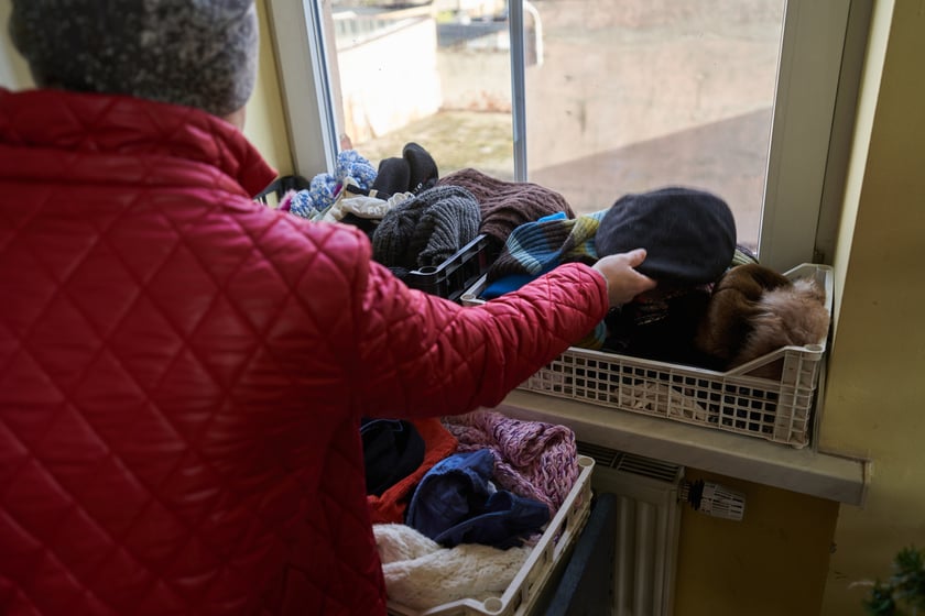 punkt pomocy przy ulicy Hubskiej 88, 12.01.2023