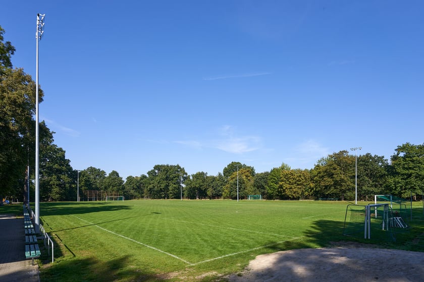 oświetlenie stadionu na Sołtysowicach, inwestycja z WBO