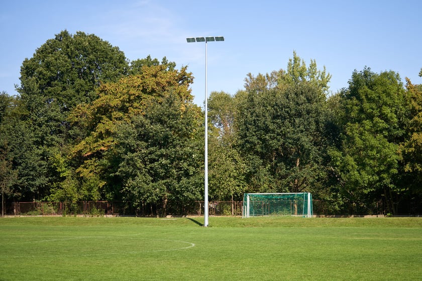 oświetlenie stadionu na Sołtysowicach, inwestycja z WBO