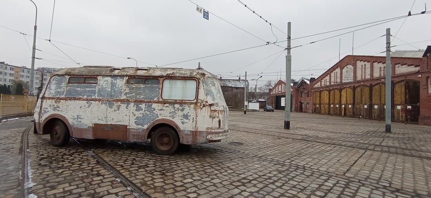 Przyczepa Jelcz PO-1 przed remontem
