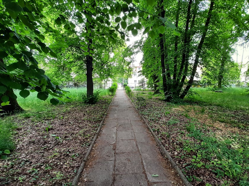 teren kortów przy ulicy Pułtuskiej
