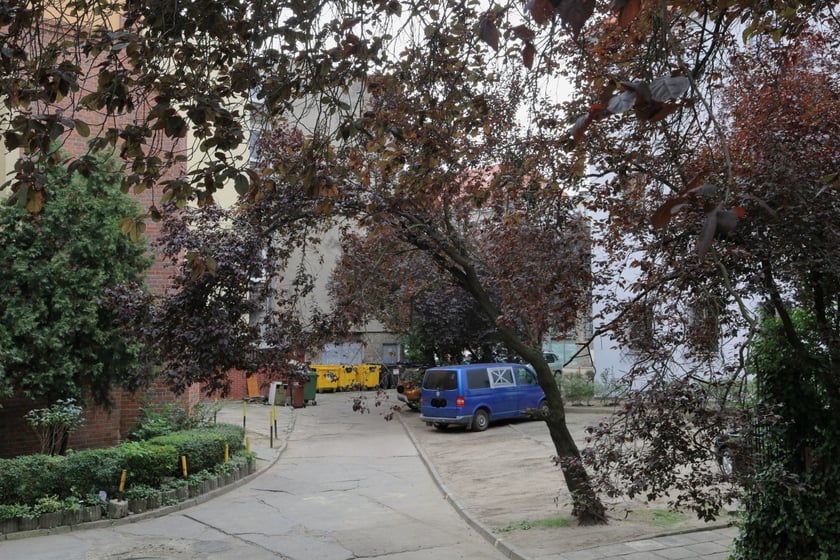 Podwórko przy ulicach Uniwersytecka / Szewska
