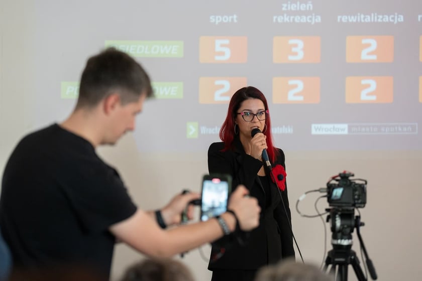 Ogłoszenie wynik&oacute;w WBO 2024, Wrocław 17.10.2024. Magdalena Wdowiak-Urbańczyk, dyrektorka Departamentu Spraw Społecznych.&nbsp;