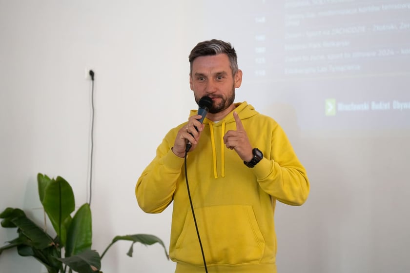 Ogłoszenie wynik&oacute;w WBO 2024, Wrocław 17.10.2024. Tomasz Kucharski, lider projektu nr 109.