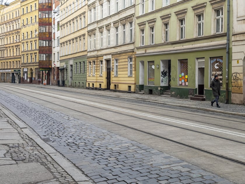 Spacer konsultacyjny dotyczący przyszłości ul. Szczytnickiej we Wrocławiu, który się odbył 30 listopada 2024 roku