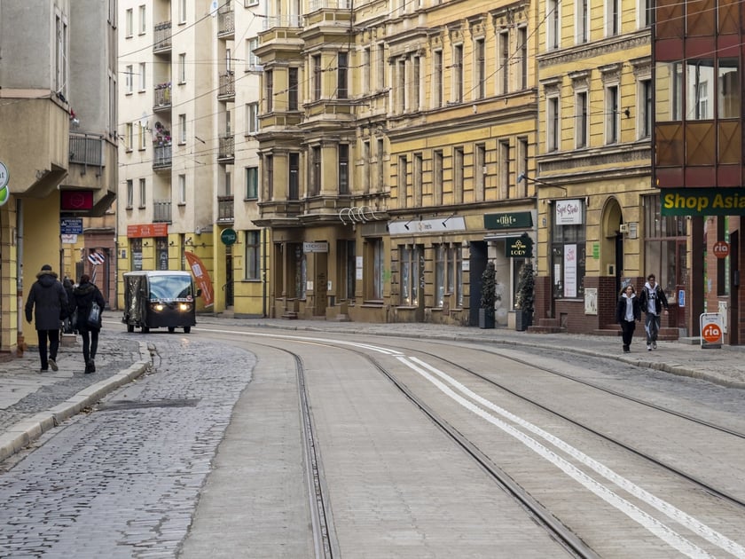 Spacer konsultacyjny dotyczący przyszłości ul. Szczytnickiej we Wrocławiu, który się odbył 30 listopada 2024 roku