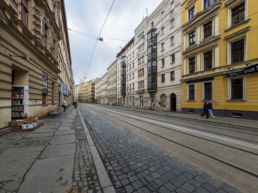 Spacer konsultacyjny dotyczący przyszłości ul. Szczytnickiej we Wrocławiu, który się odbył 30 listopada 2024 roku