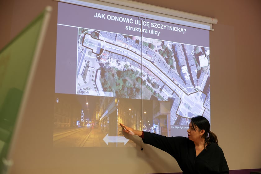 Warsztaty konsultacyjne w sprawie zmian na ulicy Szczytnickiej, Wrocław, 3.12.2024