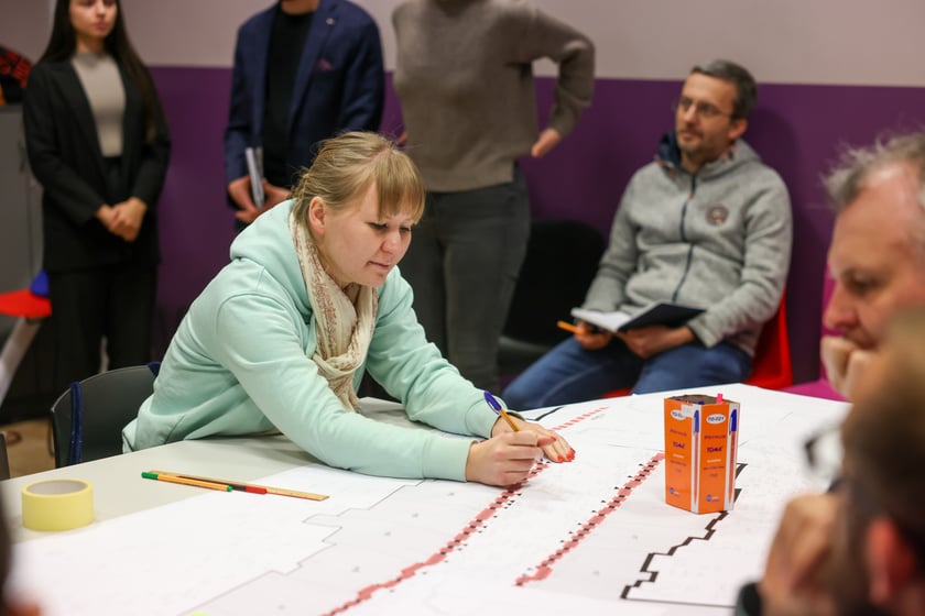 Warsztaty konsultacyjne w sprawie zmian na ulicy Szczytnickiej, Wrocław, 3.12.2024