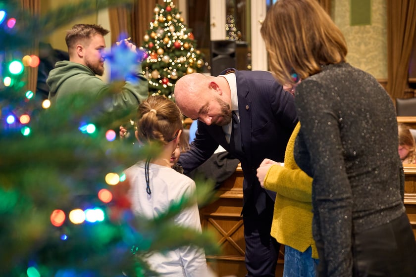 Coroczna Choinka Marzeń. Sala sesyjna Ratusza we Wrocławiu, 13.12.2024