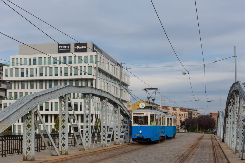 Skład wagon&oacute;w N i ND (#1332 + 3560) podczas jazd pr&oacute;bnych (20.10.2024)