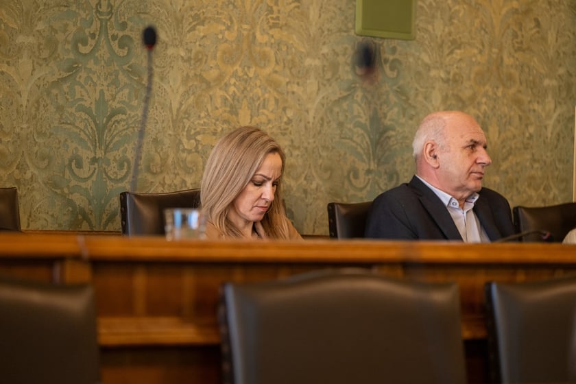 Szkolenie dla osiedlowych radnych ze składania wniosków do Funduszu Osiedlowego. 29 stycznia, sala sesyjna w Ratuszu