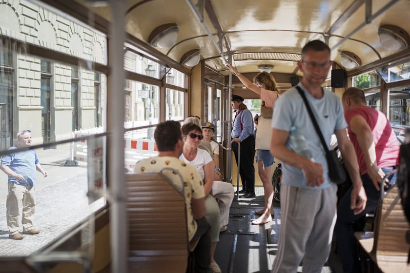 zabytkowy tramwaj Wrocławskich Linii Turystycznych