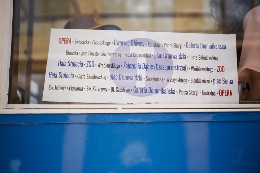 zabytkowy tramwaj Wrocławskich Linii Turystycznych