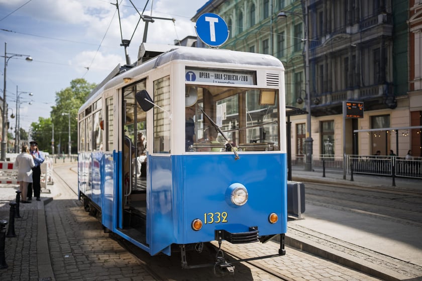 zabytkowy tramwaj Wrocławskich Linii Turystycznych