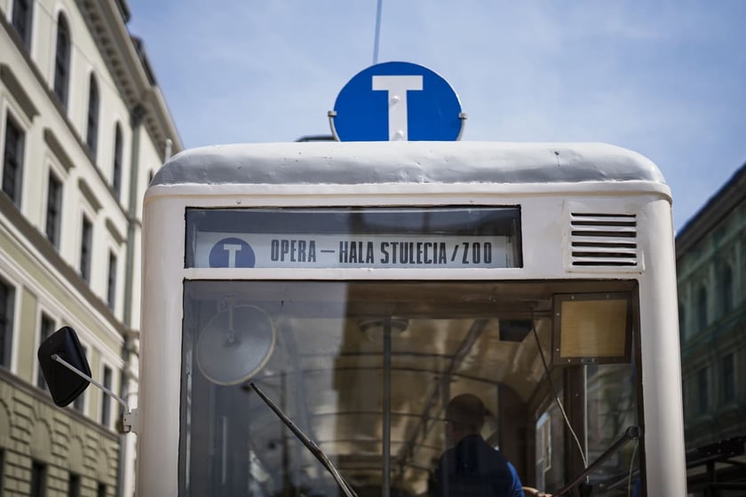zabytkowy tramwaj Wrocławskich Linii Turystycznych