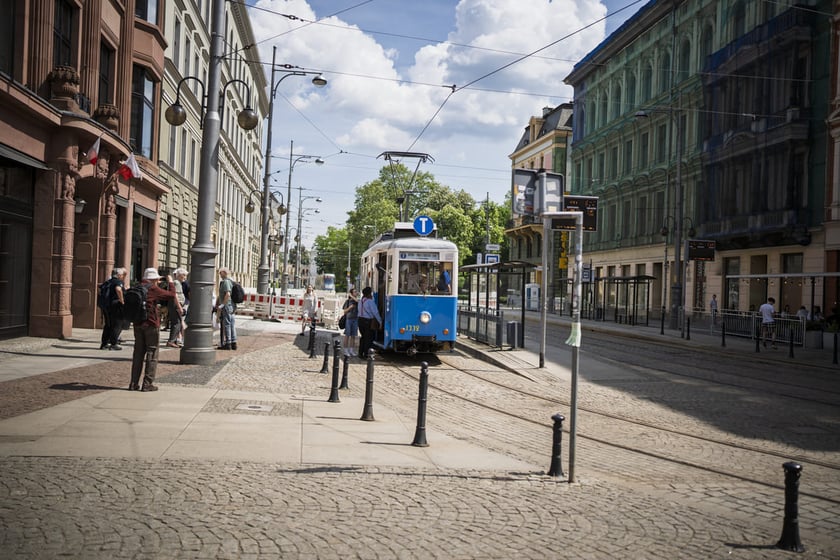 zabytkowy tramwaj Wrocławskich Linii Turystycznych