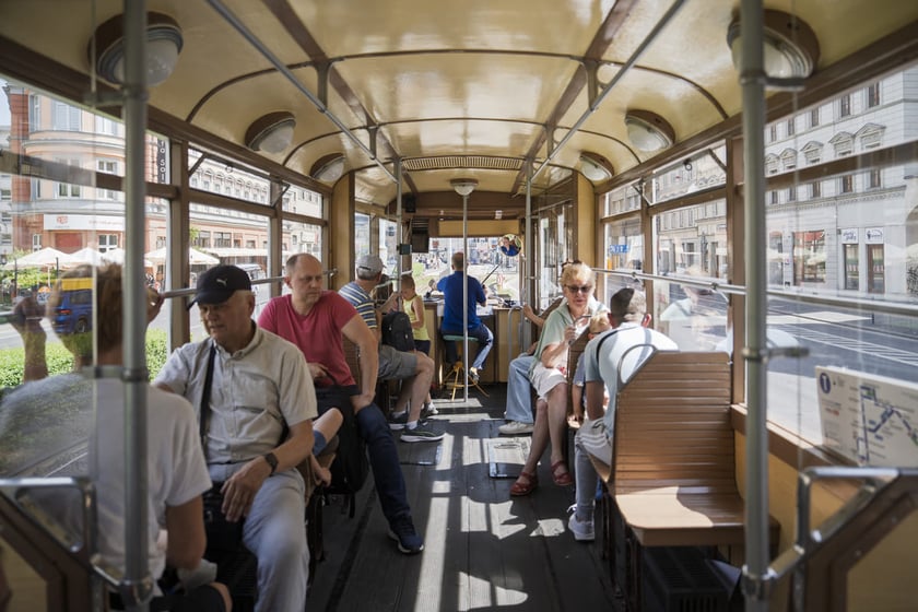 zabytkowy tramwaj Wrocławskich Linii Turystycznych