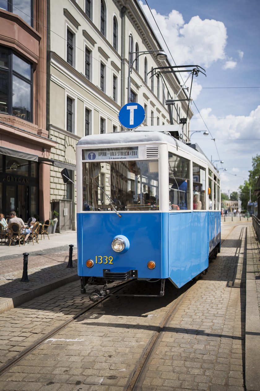 zabytkowy tramwaj Wrocławskich Linii Turystycznych