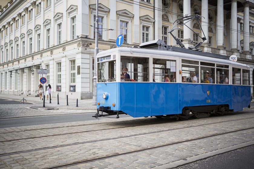 zabytkowy tramwaj Wrocławskich Linii Turystycznych