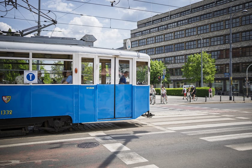 zabytkowy tramwaj Wrocławskich Linii Turystycznych
