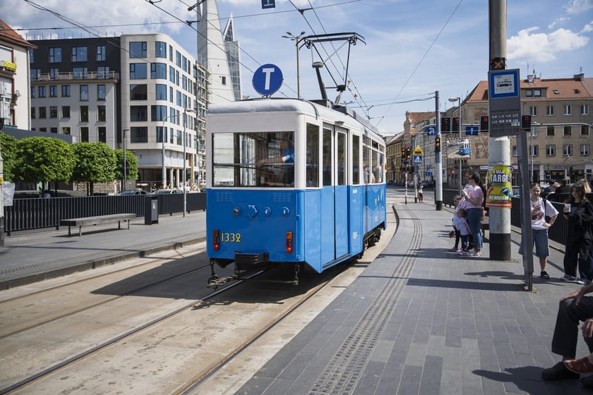 zabytkowy tramwaj Wrocławskich Linii Turystycznych