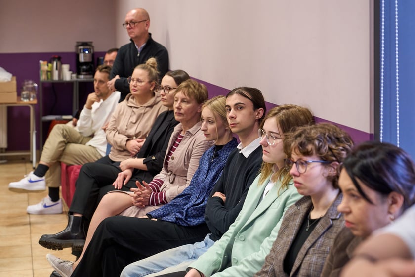 Jedna z narad obywatelskich w sprawie przebudowy ul. Szczytnickiej