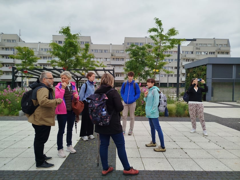 Zielone rozwiązania na Placu Nowy Targ. Wizyta studyjna we Wrocławiu w ramach projektu GreenPlace.