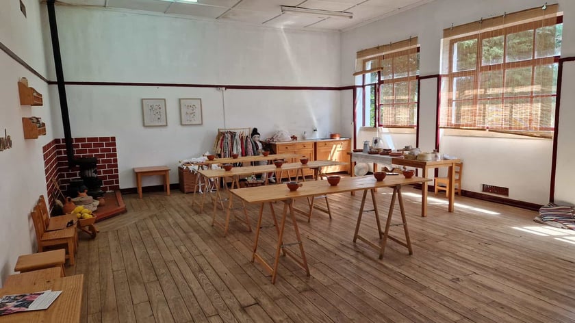 Zajęcia z produkcji sera dla najmłodszych. VI spotkanie ponadnarodowe sieci GreenPlace w Vila Nova de Poiares w Portugalii