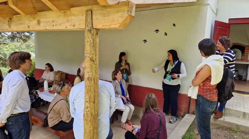 Wizyta z centrum Planeta Aquarela. VI spotkanie ponadnarodowe sieci GreenPlace w Vila Nova de Poiares w Portugalii