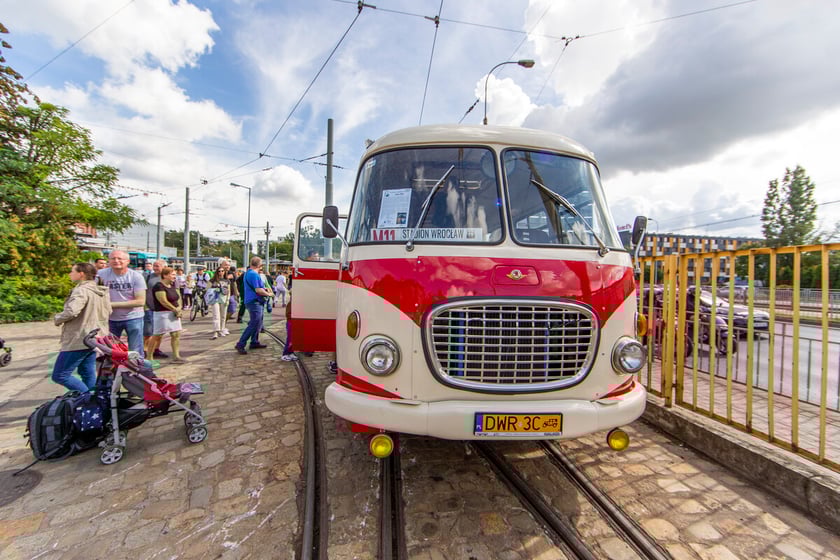 Dzień Otwarty w zajezdni Popowice, zdjęcie archiwalne