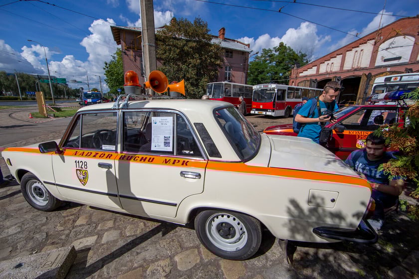 Dzień Otwarty w zajezdni Popowice, zdjęcie archiwalne