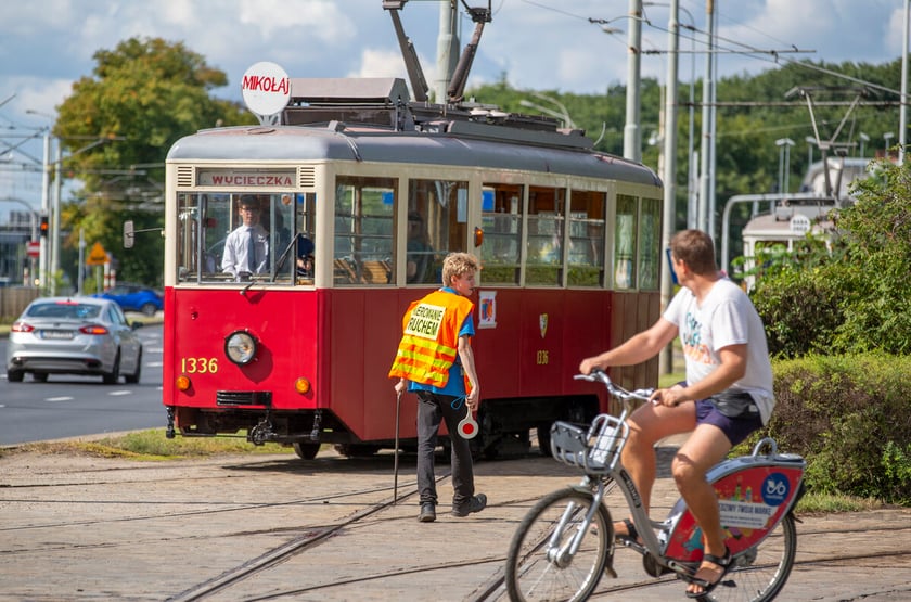 Dzień Otwarty w zajezdni Popowice, zdjęcie archiwalne