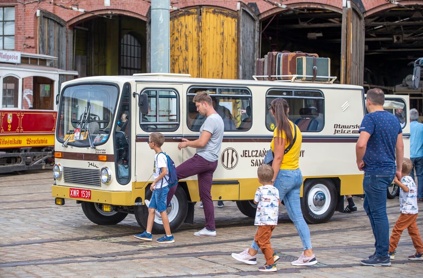 Dzień Otwarty w zajezdni Popowice, zdjęcie archiwalne