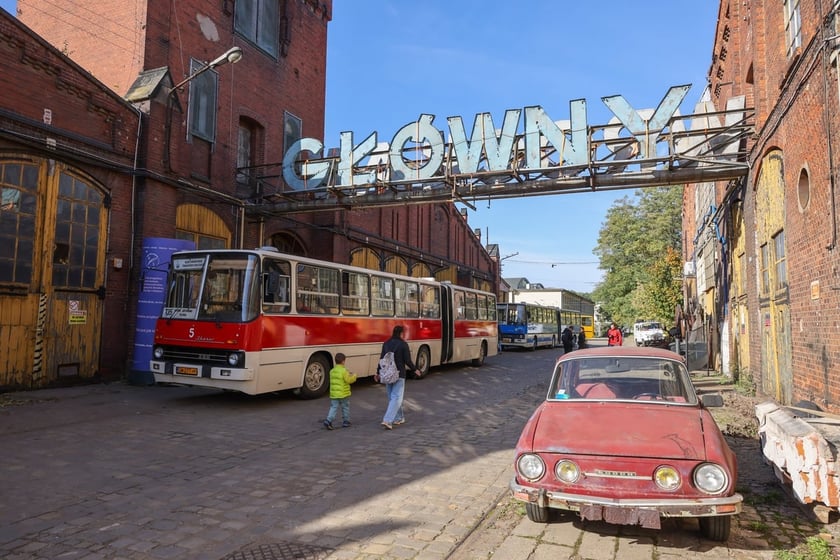 Dzień Otwarty w zajezdni Popowice, zdjęcie archiwalne