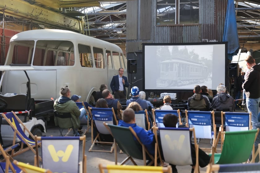 Dzień Otwarty w zajezdni Popowice, zdjęcie archiwalne