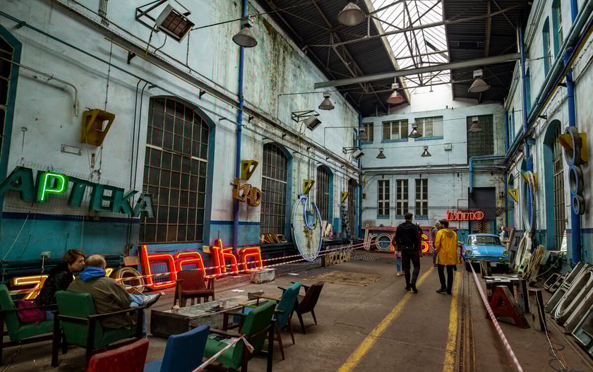 Dzień Otwarty w zajezdni Popowice, zdjęcie archiwalne