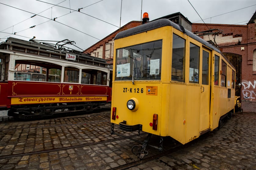 Dzień Otwarty w zajezdni Popowice, zdjęcie archiwalne