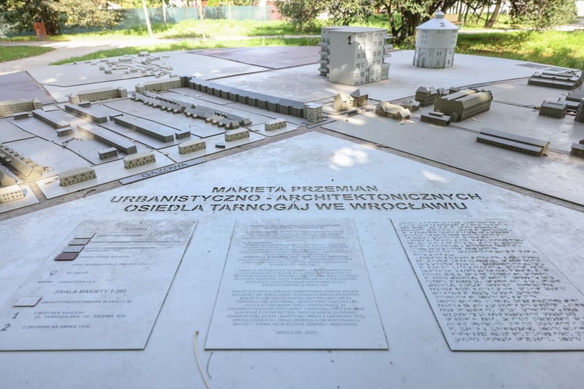 makieta osiedla Tarnogaj